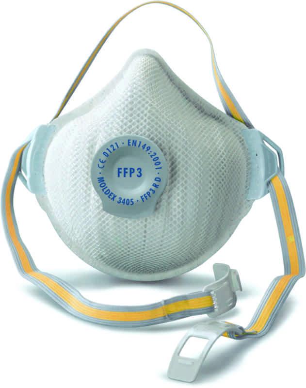 Filtrerande halvmask Moldex 3405-12 FFP3 R D med ventil