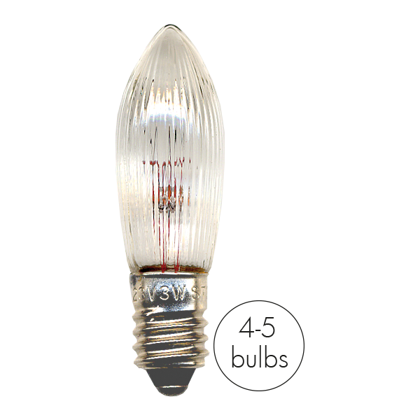 Topplampa klar 55V för 5 armar 3-pack E10