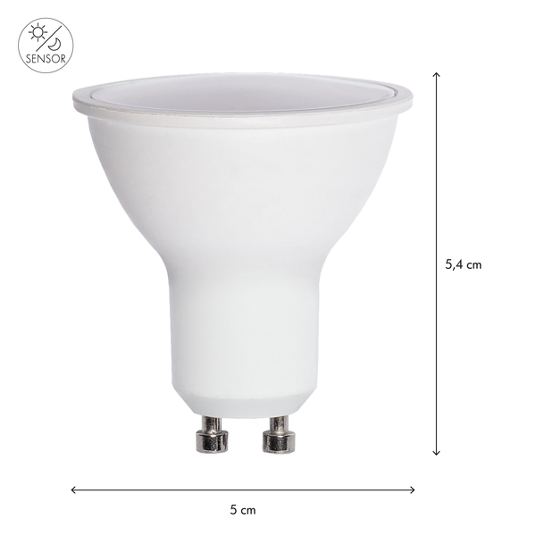 LED PAR16 ljussensor 4,7W 400lm 3000K 120° GU10