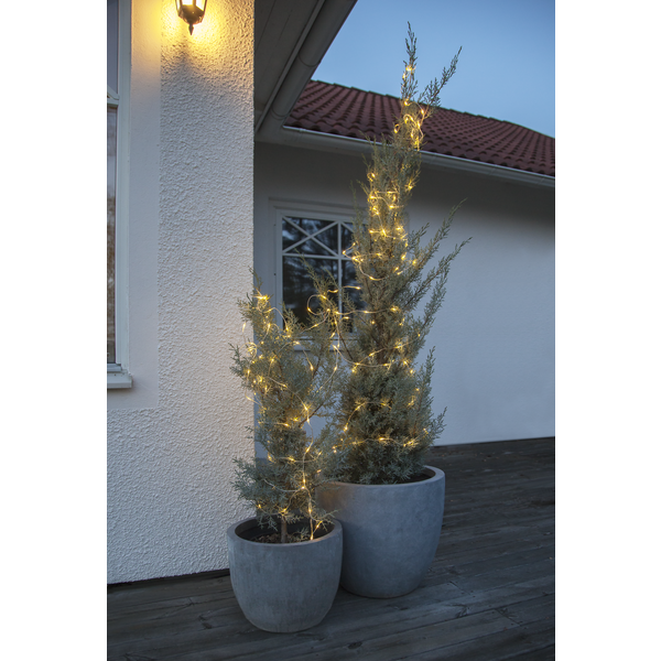 Ljusslinga Dewdrop outdoor 200LED 20m varmvit IP44