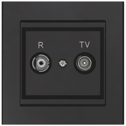 OPTIMA SLUTUTTAG R/TV SVART