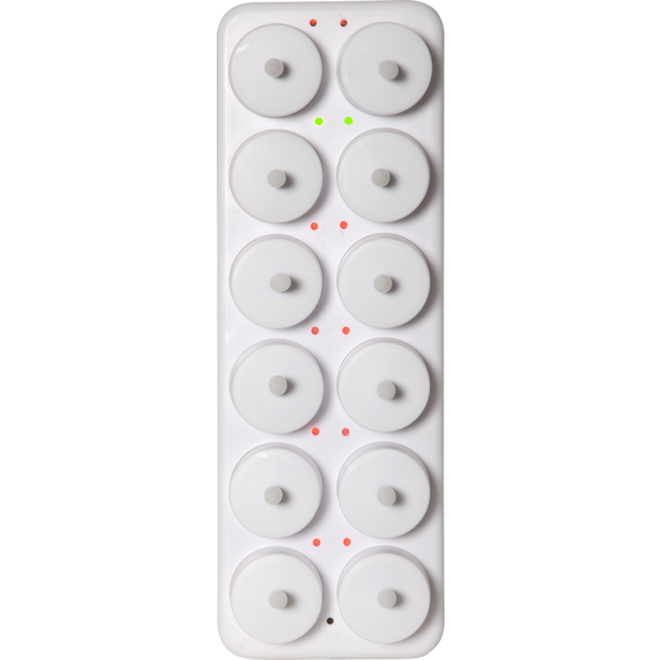 LED Värmeljus 12-pack Flamme Charge USB