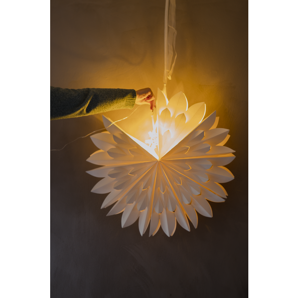 Ljusslinga Lighty batteridrift för julstjärnan