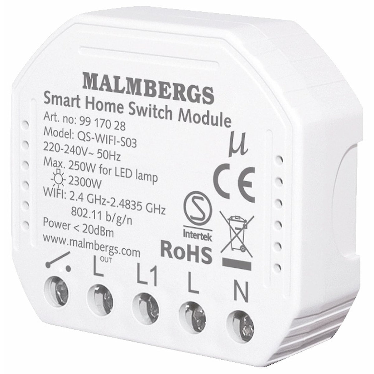 Wi-fi smart modul on-off