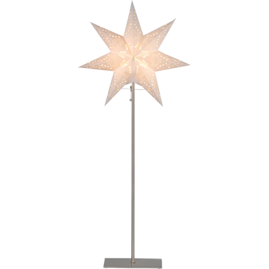 Stjärna Sensy på fot 83cm hög 34cm stjärna