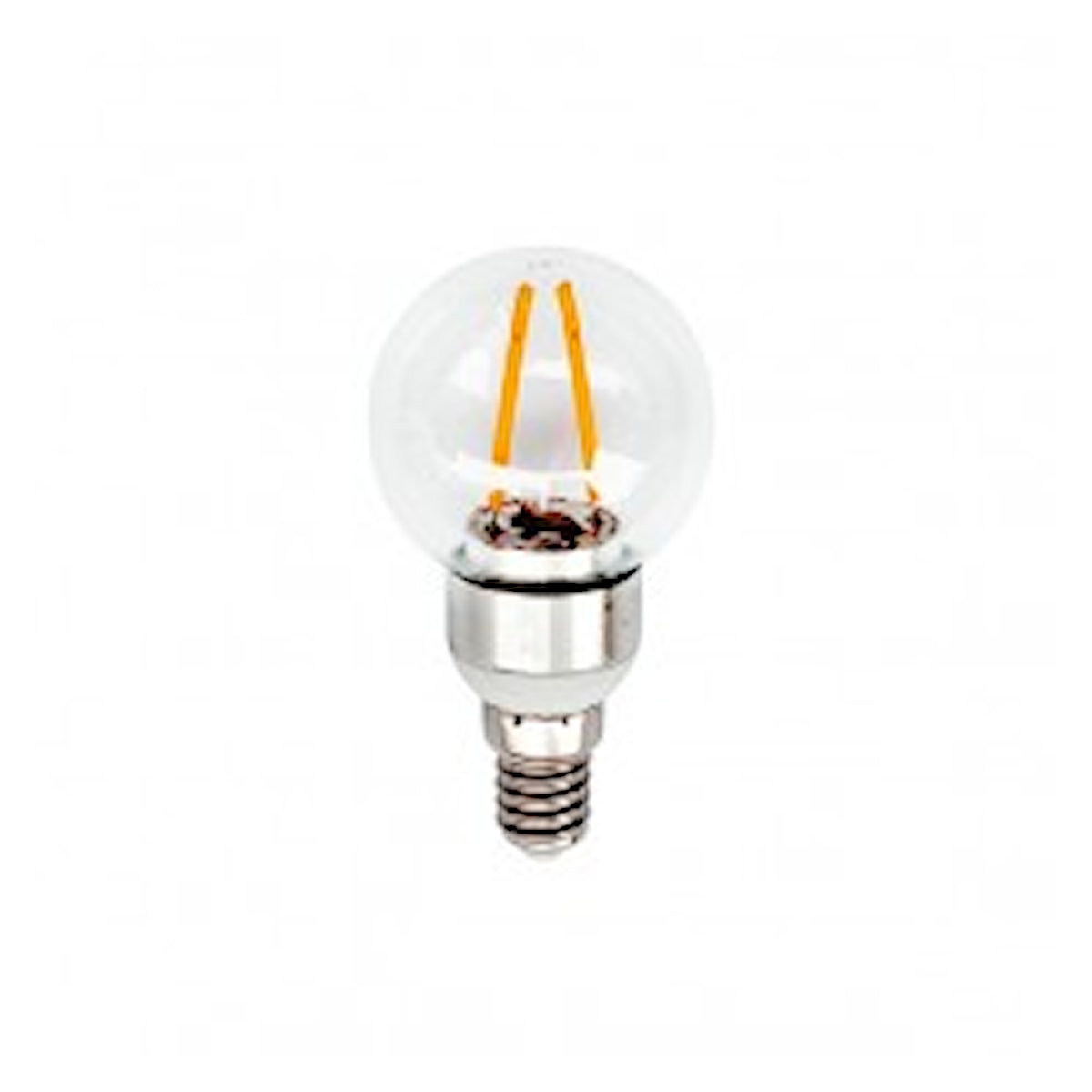 LED 12V litet klot 2W 200lm 2700K E14