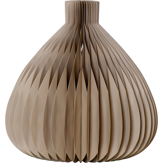 Hängande bordsekoration honeycomb beige 30cm hög
