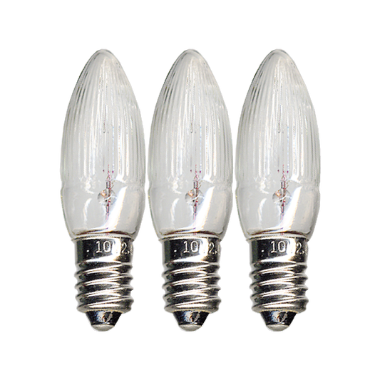 Topplampa 14V för 16 ljus 3-pack E10