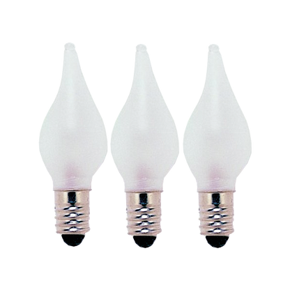 Topplampa romance 55V frostad 3-pack E10