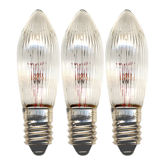 Topplampa 12V klar 3-pack E10