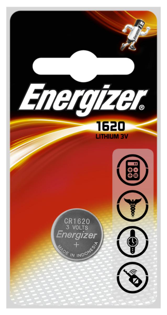 BATTERI LITHIUM 1620/CR1620 3V 1P ENERGIZER