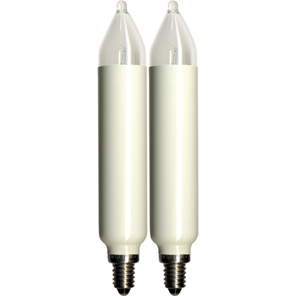 Skaftlampa 100mm bred 34V 3W 2-pack för 7 armar E10