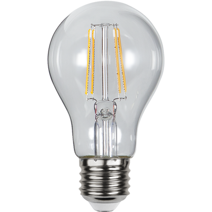 LED ljussensorlampa klar 4,7W 470lm 2700K E27