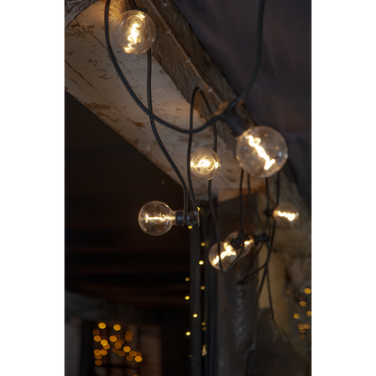 LED PVC 1W 55lm 2200K G95 E27