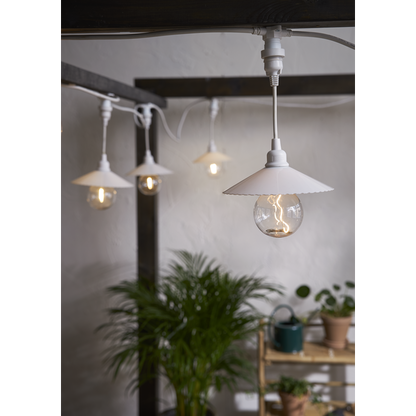 LED PVC 1W 55lm 2200K G95 E27