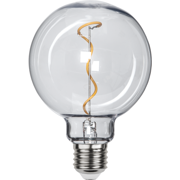 LED PVC 1W 55lm 2200K G95 E27
