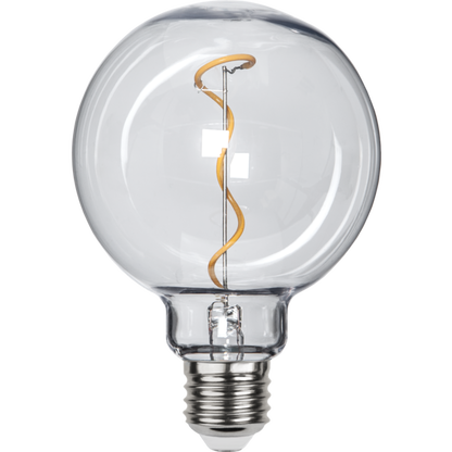 LED PVC 1W 55lm 2200K G95 E27