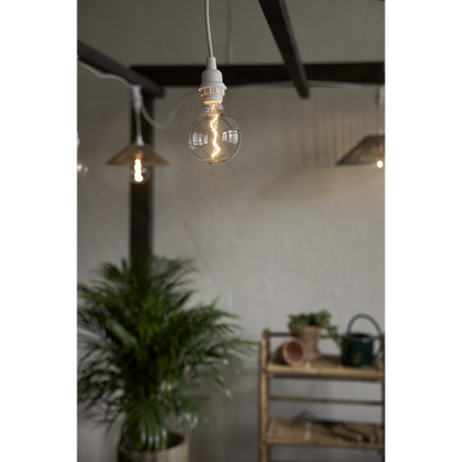 LED PVC 1W 55lm 2200K G95 E27