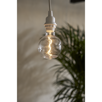 LED PVC 1W 55lm 2200K G95 E27