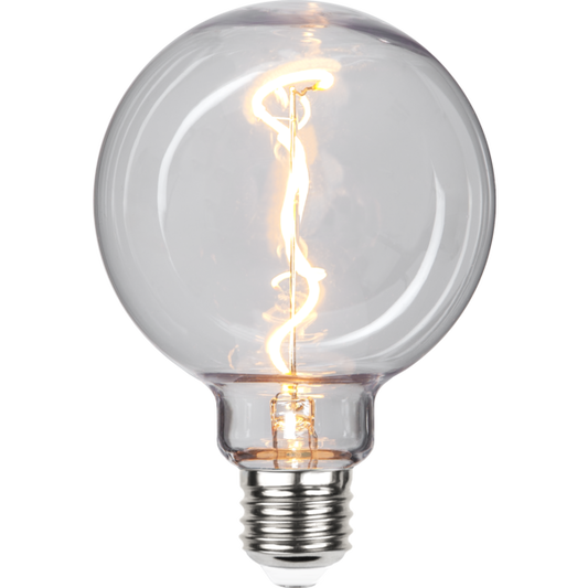 LED PVC 1W 55lm 2200K G95 E27