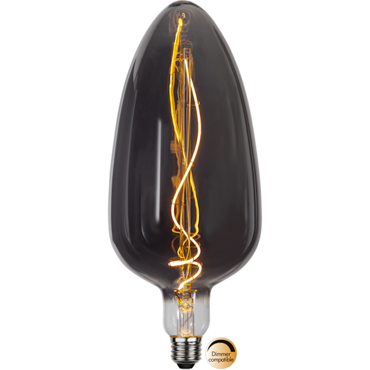 LED-lampa E27 C125 Industrial Vintage