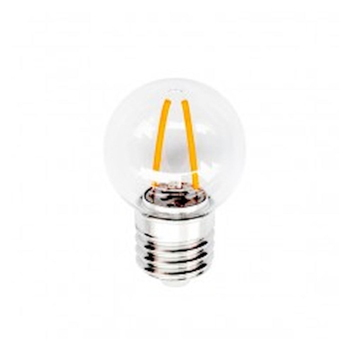 LED 12V litet klot 2W 200lm 2700K E27