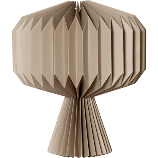 Bordsdekoration honeycomb beige 33cm hög
