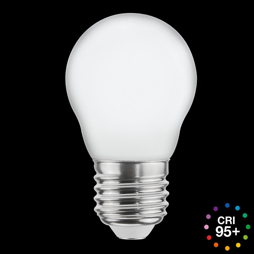 LED litet klot 4,5-0,3W 420-25lm 2200K 3-steg minne E27