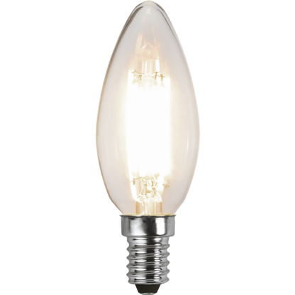 LED kronljus klar 3-steg minne 4.2W 470lm 3000K E14