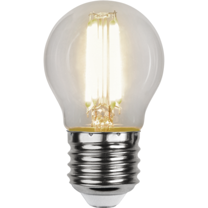 LED litet klot 3-steg minne 4.2W 470lm 3000K E27