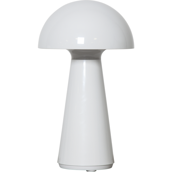 Bordlampa Mushroom laddbar 28cm hög