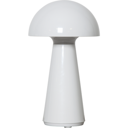 Bordlampa Mushroom laddbar 28cm hög