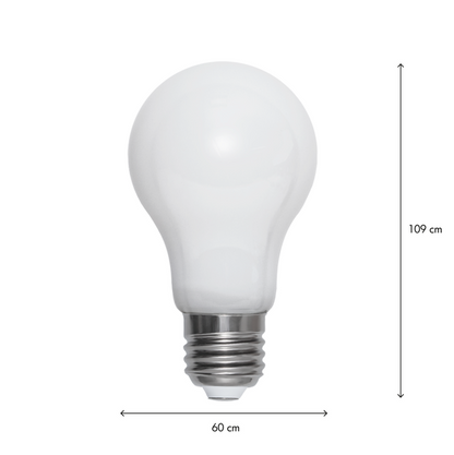 LED normalform opal RA90 5W 470lm 2700K E27