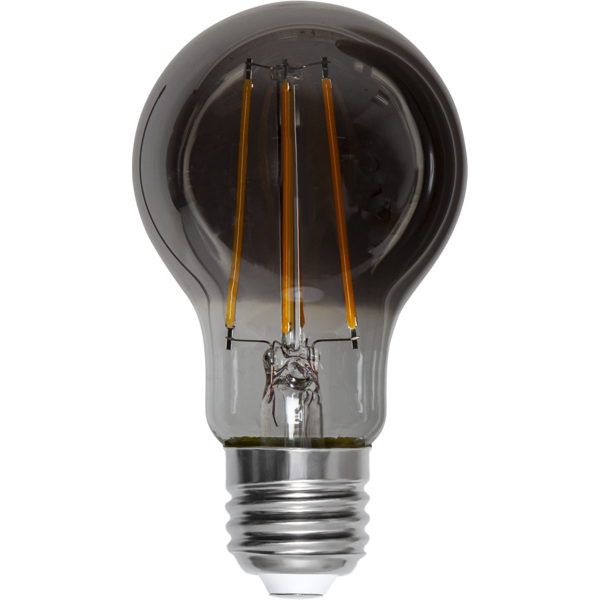 LED normalform smoke softglow 3-steg minne 3,9W 40-260lm 2200K E27