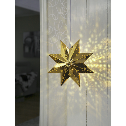 Metallstjärna Classic mässing 28cm