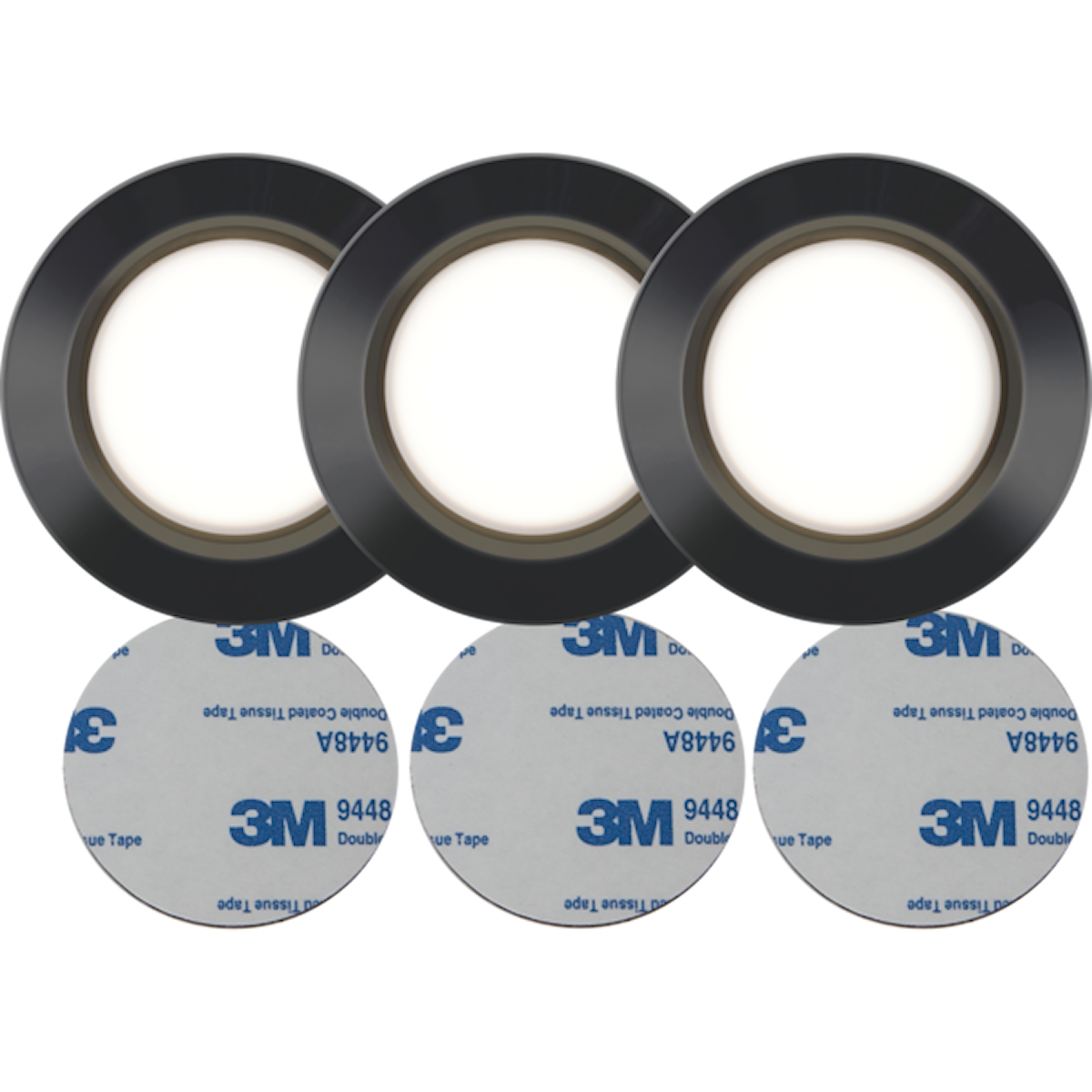 Batteridriven LED-lampa 40lm 3-pack 3AAA