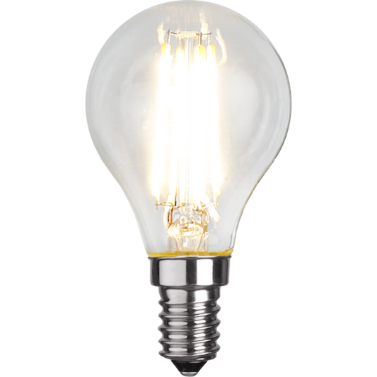 LED litet klot klar 4W 470lm 2700K E14