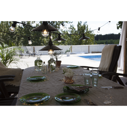 Ljusslinga Dewdrop outdoor 200LED 20m varmvit IP44