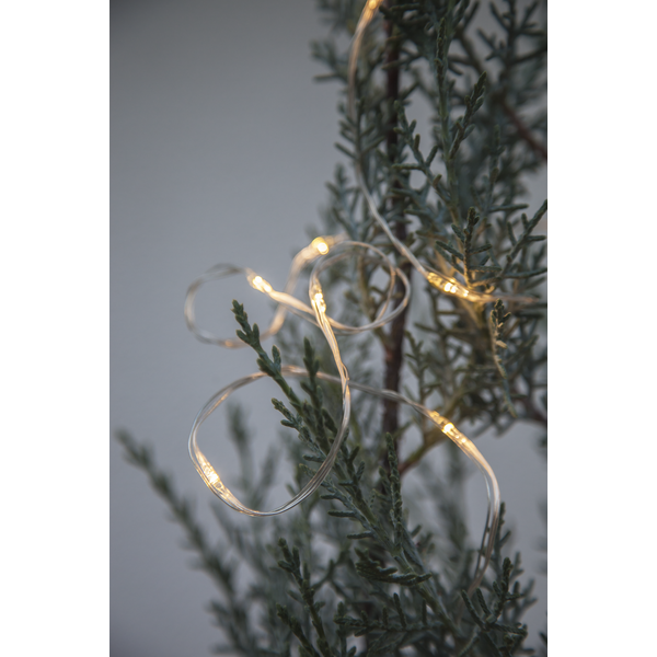 Ljusslinga Dewdrop outdoor 200LED 20m varmvit IP44