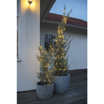 Ljusslinga Dewdrop outdoor 200LED 20m varmvit IP44