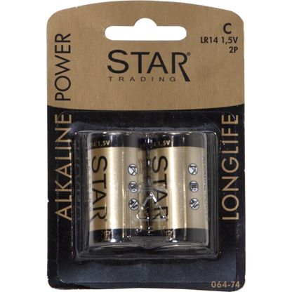 Batteri C 1,5V Power Alkaline