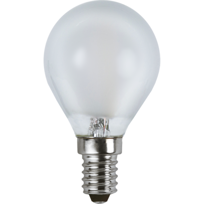 LED litet klot frostad 1,5W 150lm 2700K E14