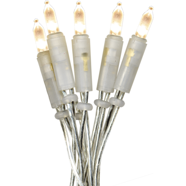 Ljusslinga P-LED 20 ljus 2,85m transparent kabel