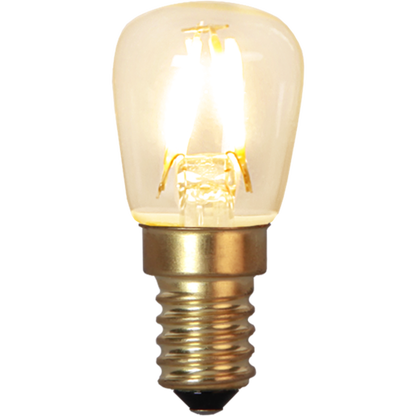 LED päronlampa 2-pack 1,3W 90lm 2100K E14
