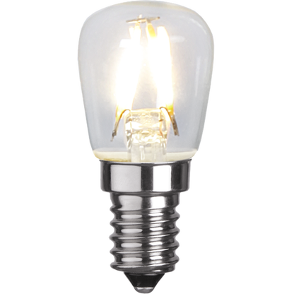 LED päronlampa 2-pack 1,3W 110lm 2700K E14