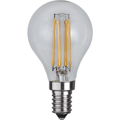 LED litet klot 4,2W 470lm 2700K dimbar E14