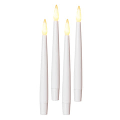 Antikljus LED 4-pack 16cm höga