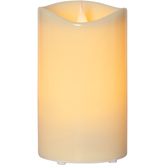 LED blockljus Grande 21cm med timer