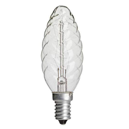 Glödlampa vridet kronljus 25W 150lm 2700K E14
