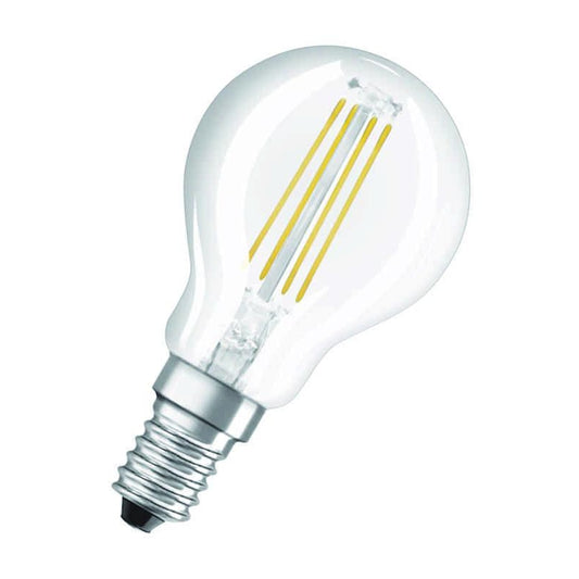 Osram LED litet klot 4,8W 470lm 27000K dimbar E14